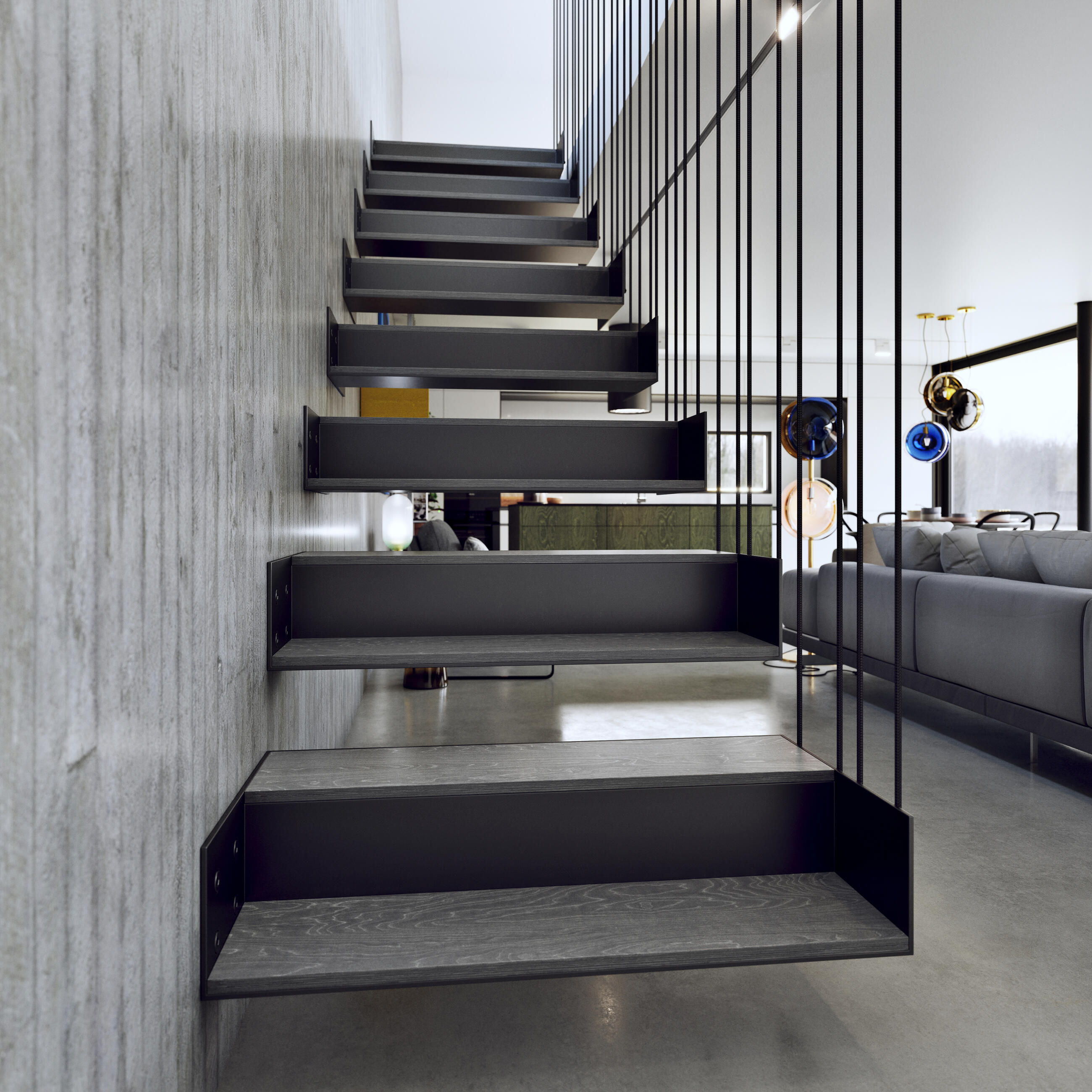 Innenraumtreppe Case