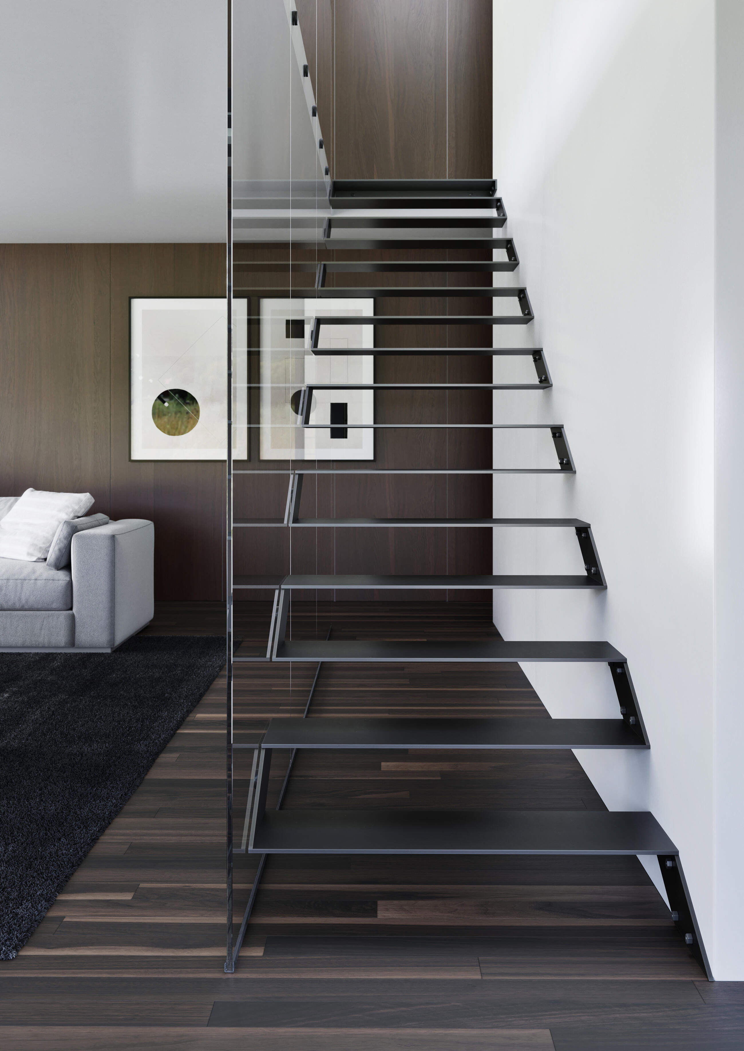 Freitragende Innenraumtreppe Ultra