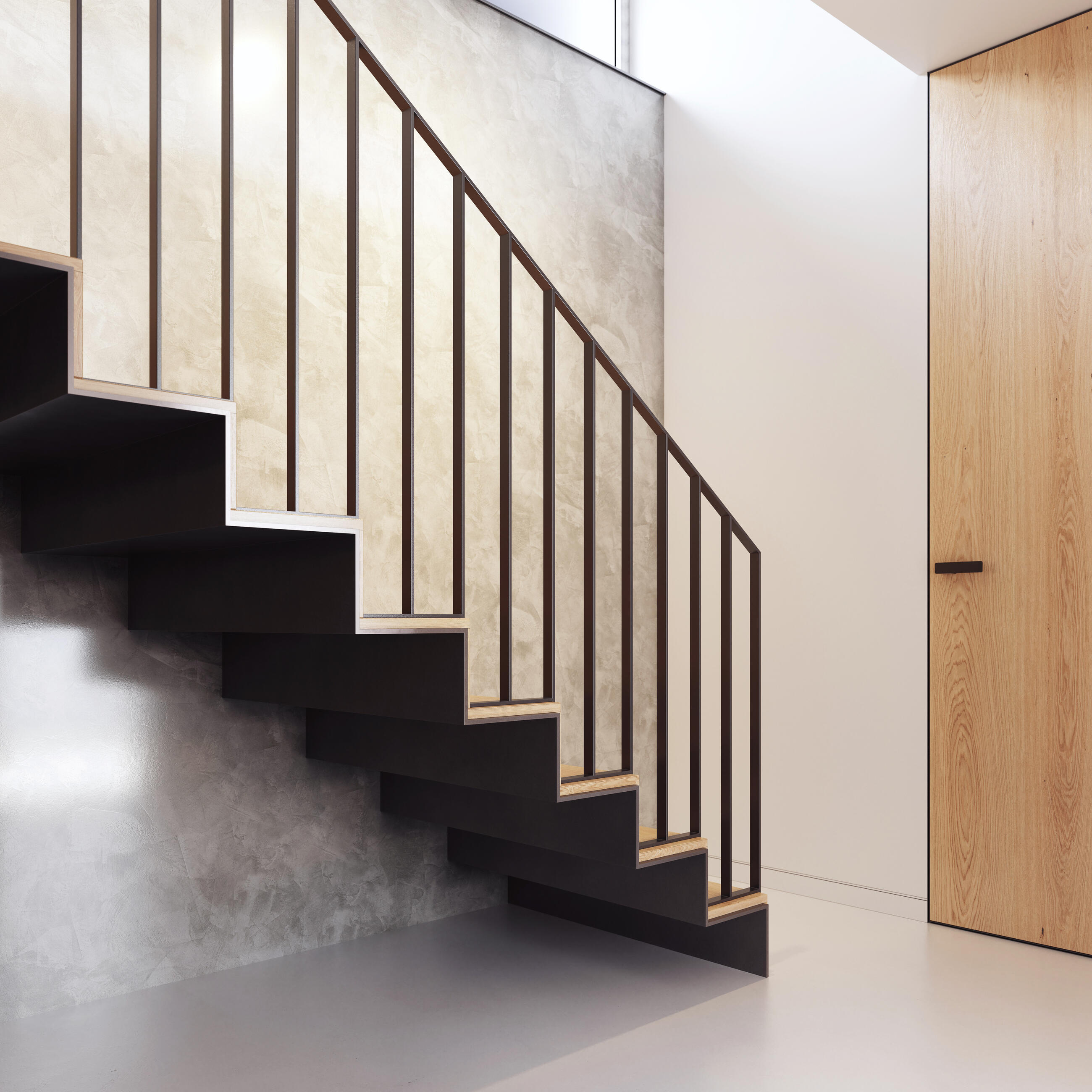 Innenraumtreppe Slim Wood