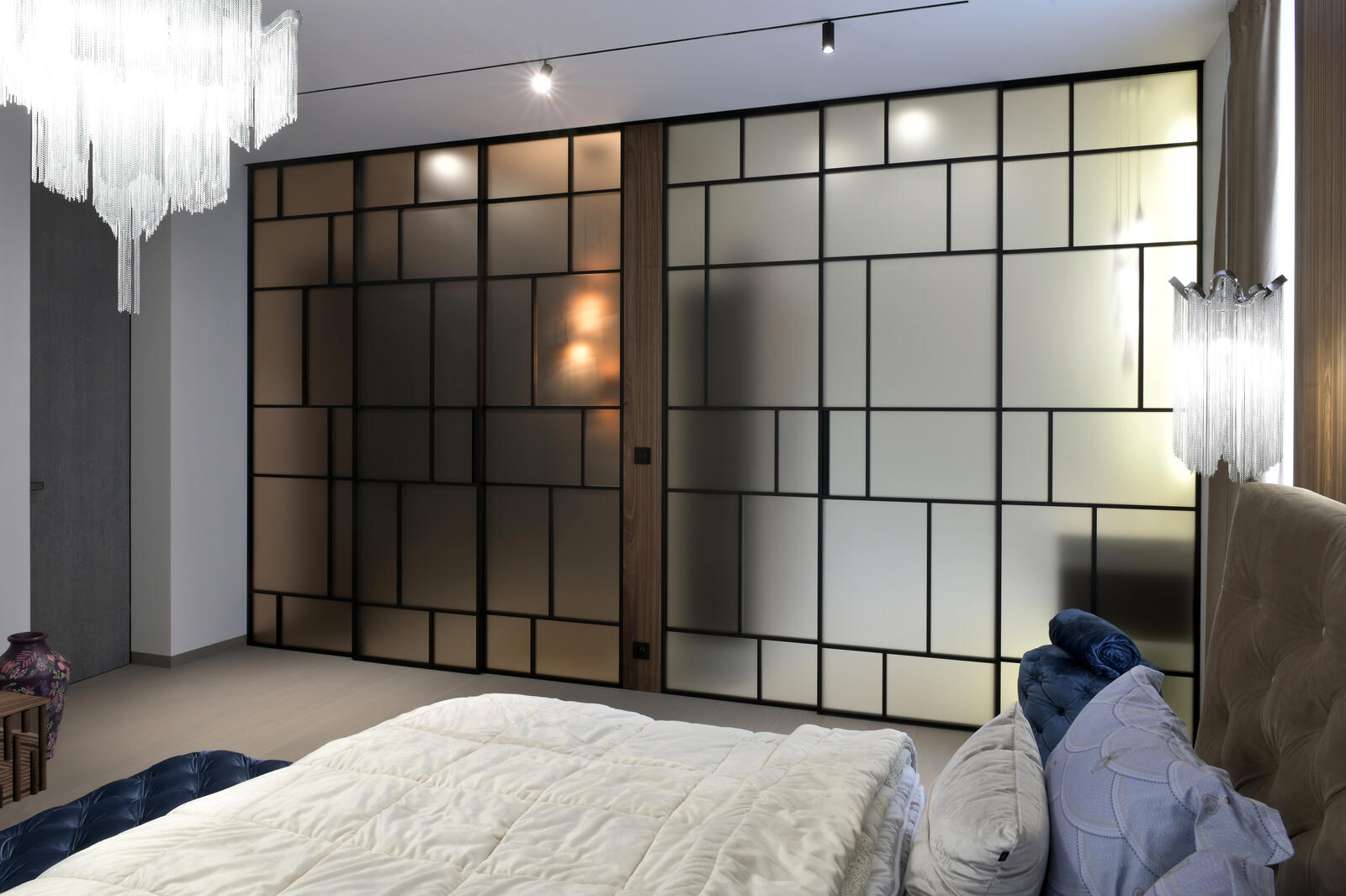 Tür Idealine Chess im Schiebesystem Premium